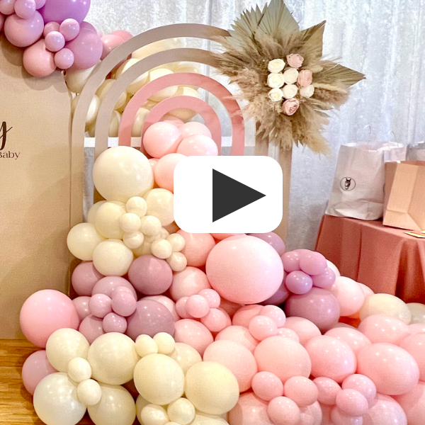 baby shower party reel