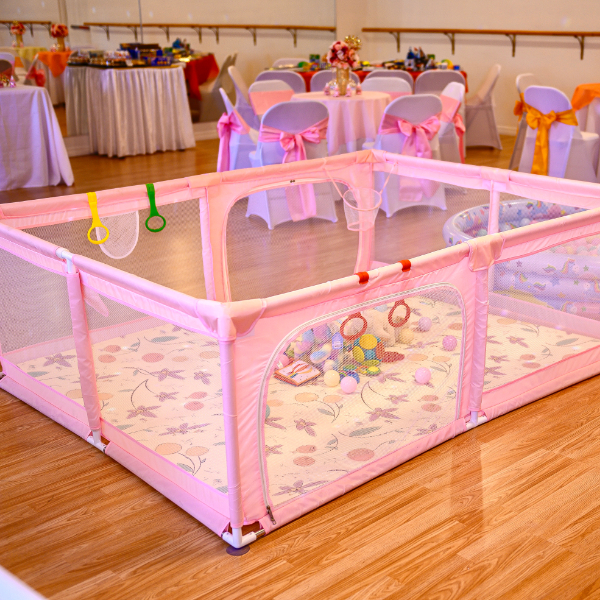 Baby party layout
