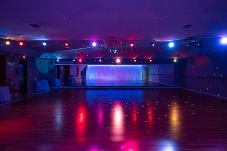 Event venue lighting