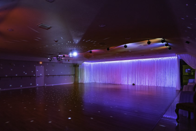 Lake County Event venue premium stage lighting