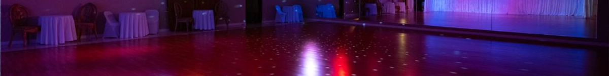 colorful birthday party lighting effects