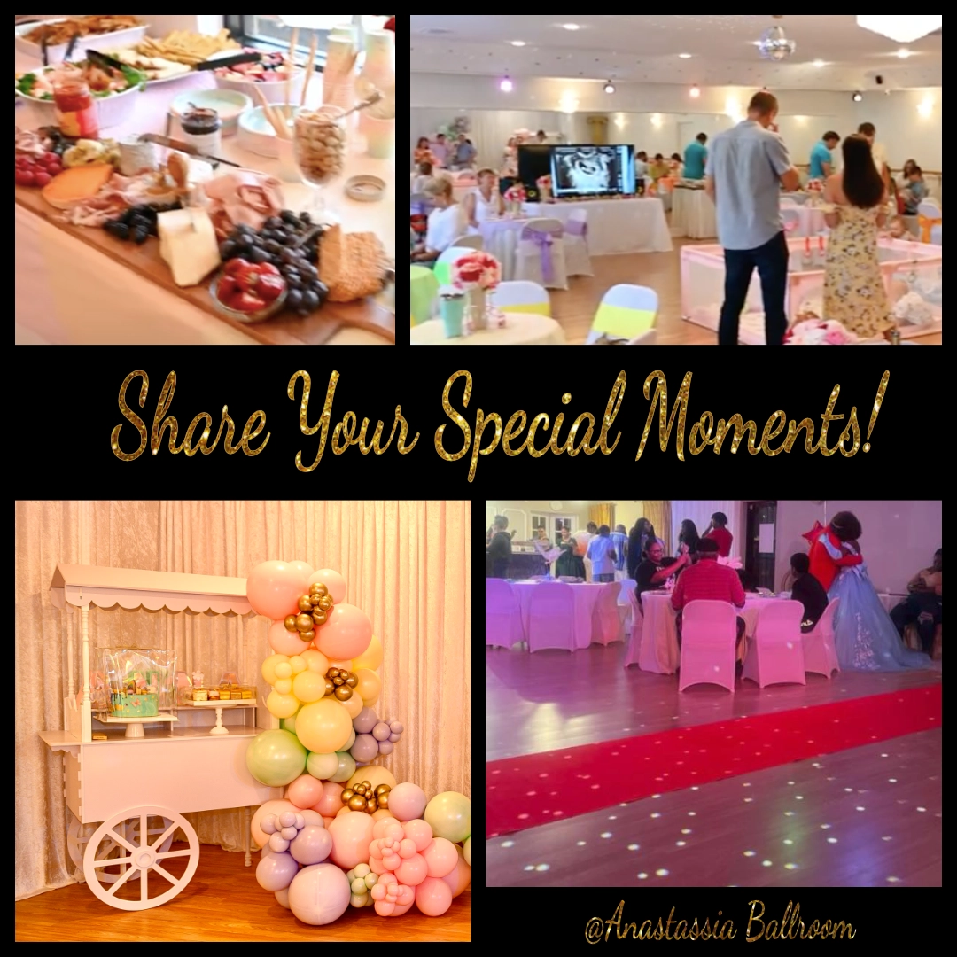 Special Moments Collage of Parties Hosted