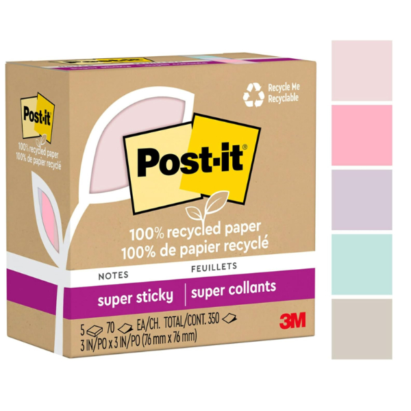 Colorful Post It Nots Pastel Color Scheme