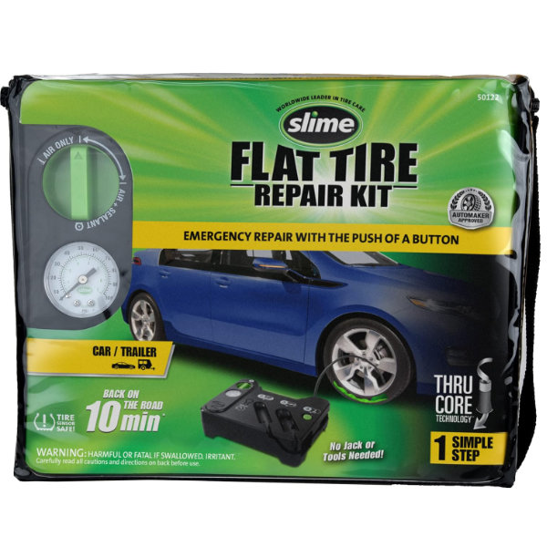Slime Flat Tire Repair Kit Balloon Pump