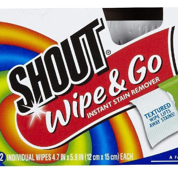 Buy Shout Wipes and Go Instant Stain Remover