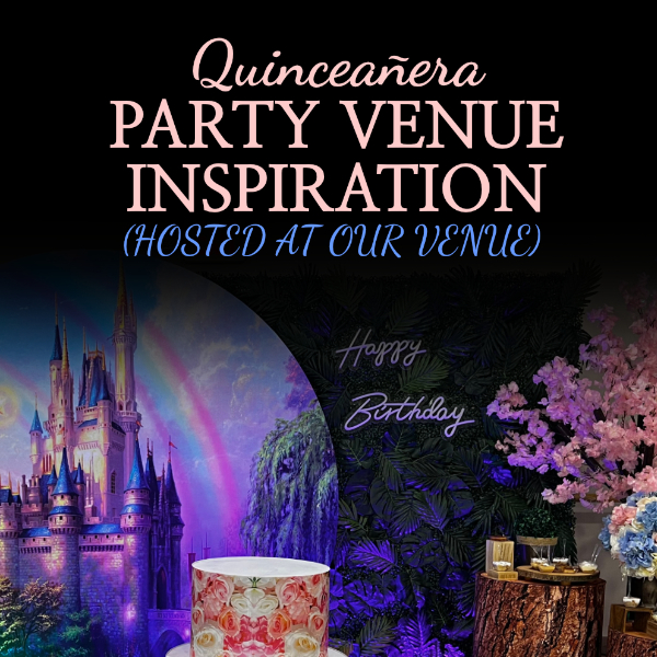 Quinceanera party venue inspiration on Instagram